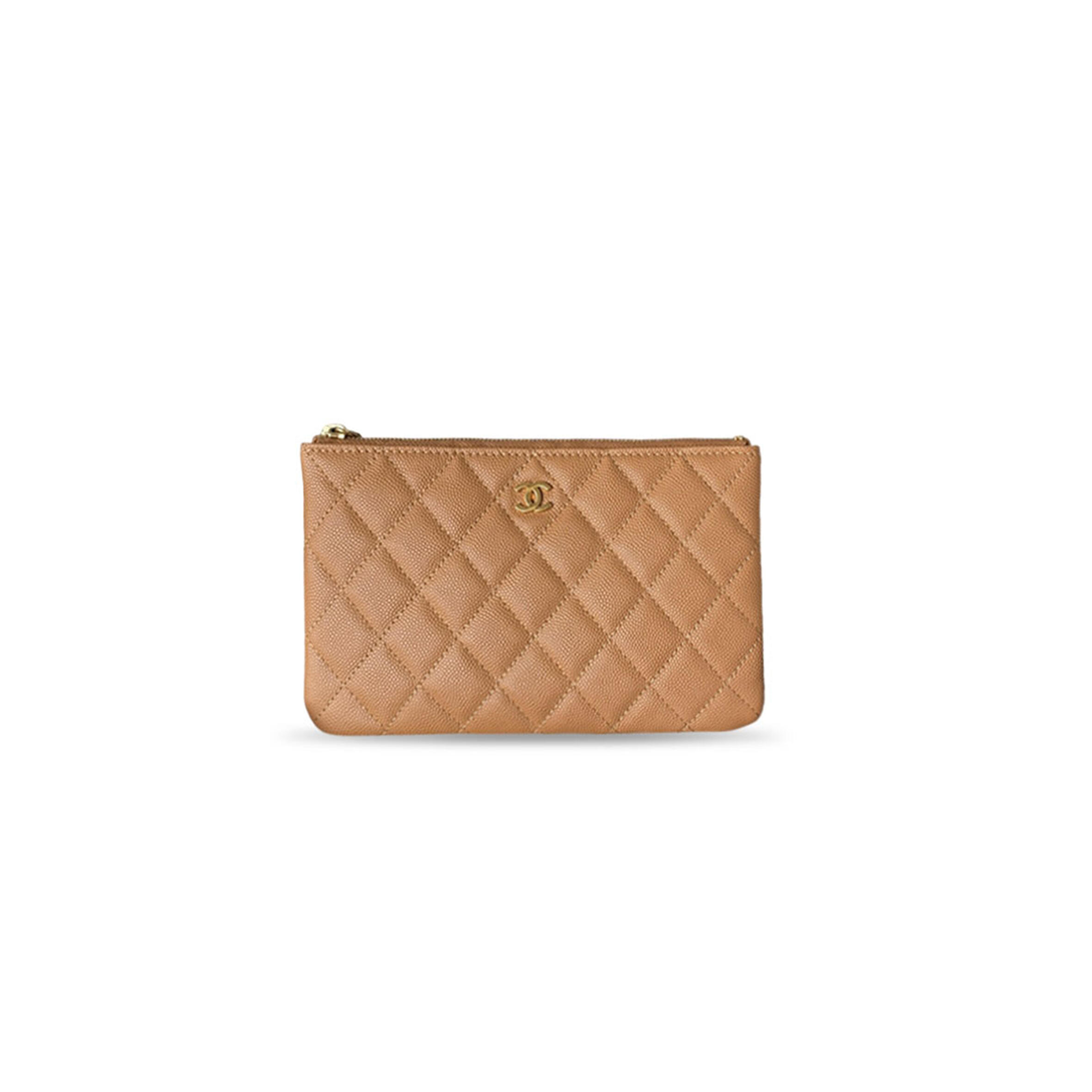 CHANEL CAVIAR QUILTED COSMETIC CASE AP1071 (20*12.2*1cm)